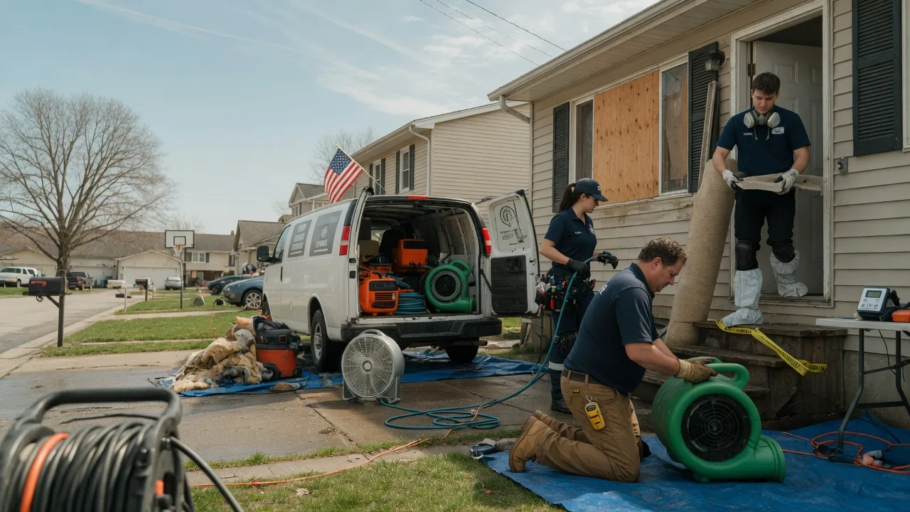 Water Damage Restoration in Carney, MI near me